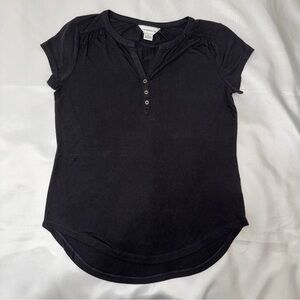 Liz Claiborne‎ top black size medium
